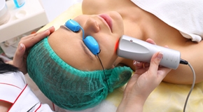 The procedure for treating cold laser.